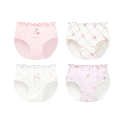 Niduoxiong 4 шт Многоцветные Kids Трусы