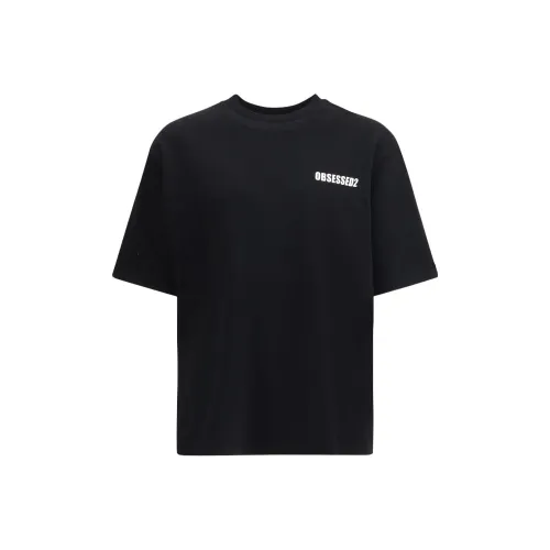 DSQUARED 2 Черные Мужские T-Рубашки