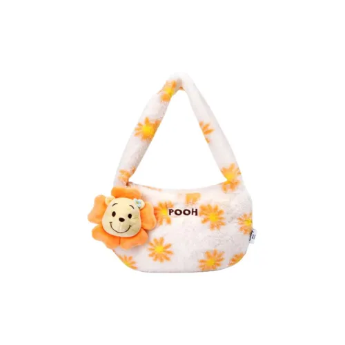 POTDEMIEL Disney Коллаборация Полиэстер Сумка через плечо Сумка Плечевая сумка Унисекс Белый Желтый