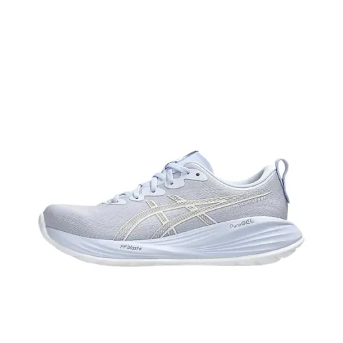 ASICS Гель CUMULUS 27 Low Топ FF Blast Плюс PureGEL FluidRide Повседневные Беговые кроссовки Женские Светло-синий
