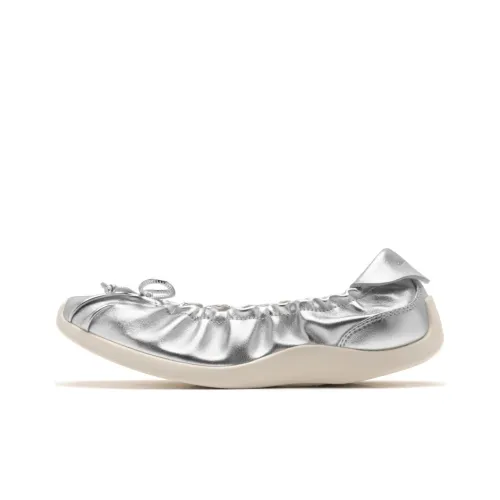 FOOT INDUSTRY Женские повседневные туфли Серебряные Женские
