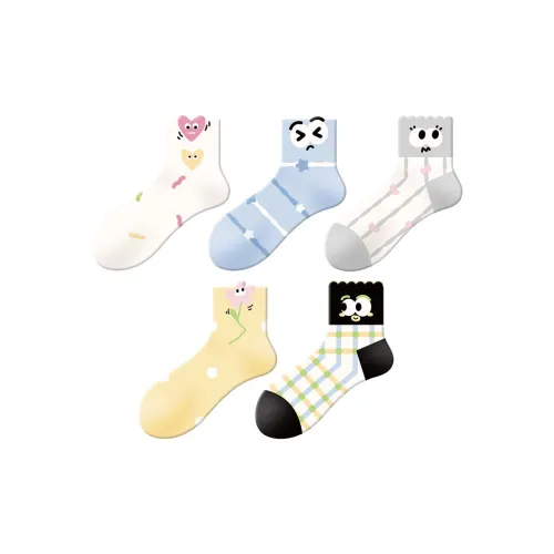 DJUNGLE Короткие носки женские упаковка из 5 пар