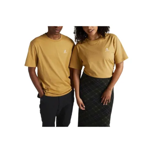 Converse Star Chevron Желтая Унисекс Футболка