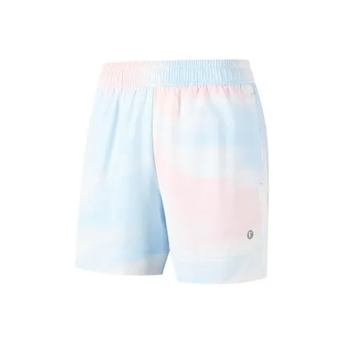 QIAODAN Повседневные шорты женские Tianchen синий с принтом