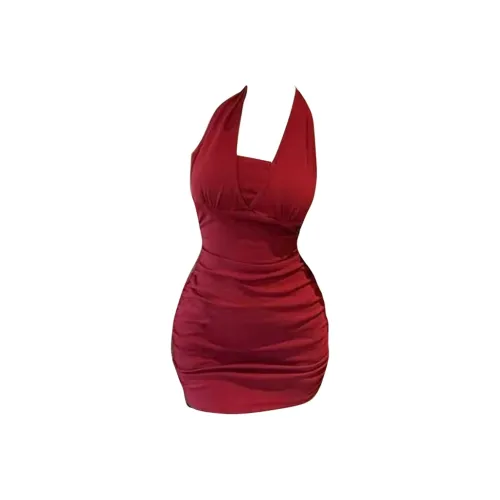 Mu Qingqing Без рукавов Платье Женское