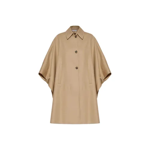 MaxMara Бежевые Женские Плащи