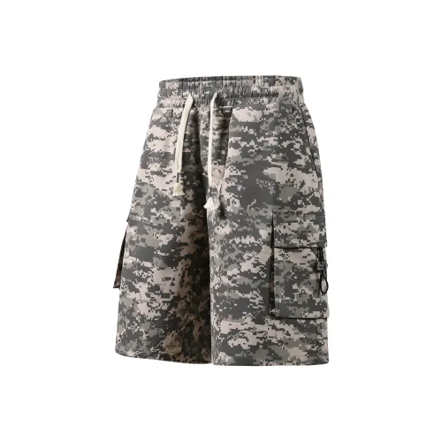 33TH Камуфляж Air Force Желтые Унисекс Повседневные шорты