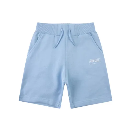KENZO Kids Short светло-синего цвета