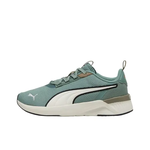 PUMA Softride Harli Low Топ Беговые кроссовки Женские Зеленый