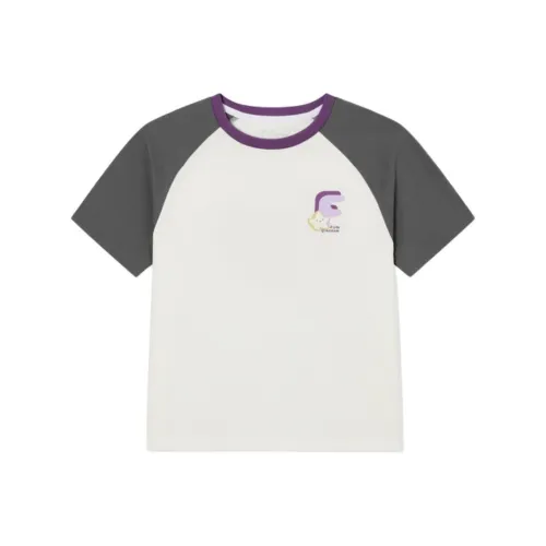 QIAODAN Навес Белый Школьный возраст T Рубашки