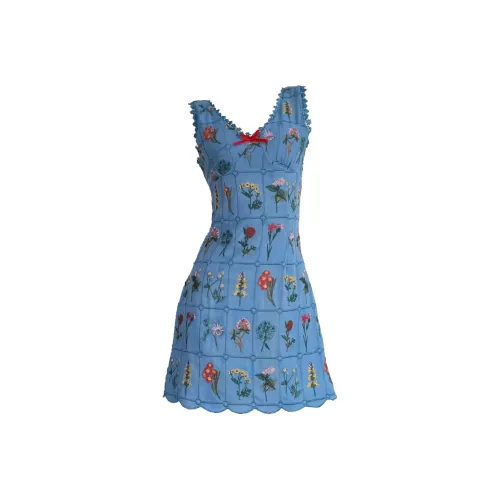 Mu Qingqing Без рукавов Платье Унисекс