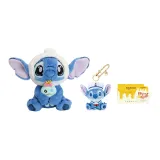 Стич Бун Эффект Плюшевый + Стич Сейлер Подвеска + Открытка