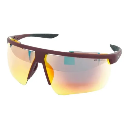 nike Ацетат Нерегулярная форма Солнцезащитные очки Мужской Коричневый