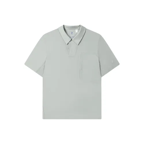 FILA Rhythm Серый Мужская Поло