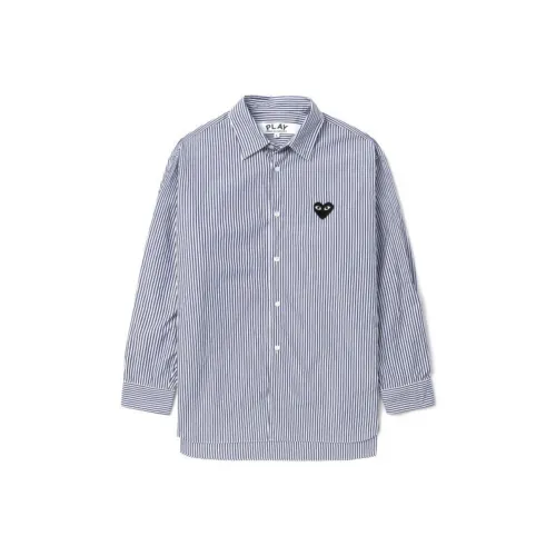 CDG Play Синие Унисекс Рубашки