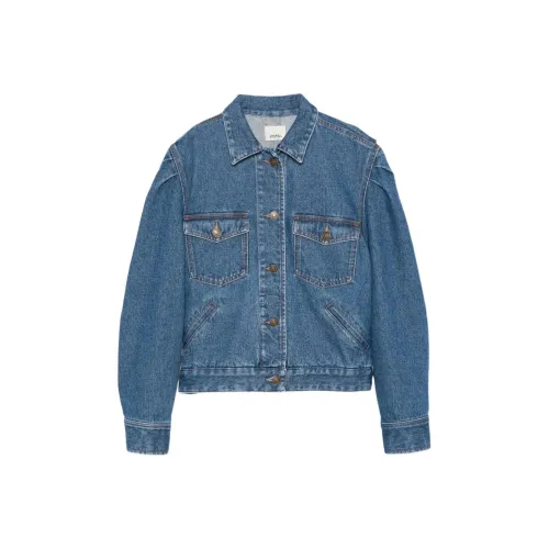 ISABEL MARANT Индиго Мужские Джинсовые Куртки