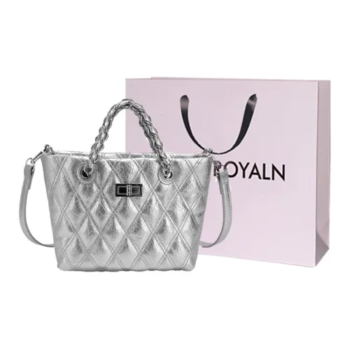 LOUIS ROYALN ПУ (полиуретан) Одно плечо Сумка Женская Белая Серебряная Черная