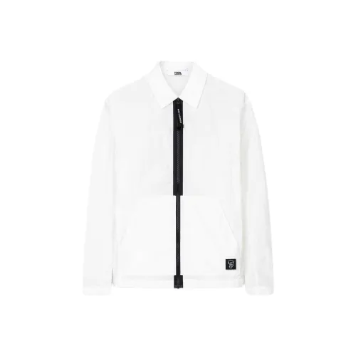 KARL LAGERFELD / Karl Lagerfeld Jeans Белый Мужской Куртки