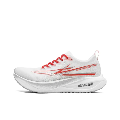 DDOCABC Беговые кроссовки Low Top Рубиново-красный Унисекс