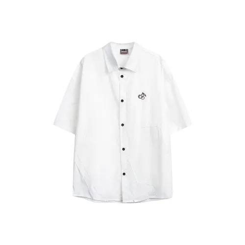 UNDOMAZE Белая Унисекс Рубашка