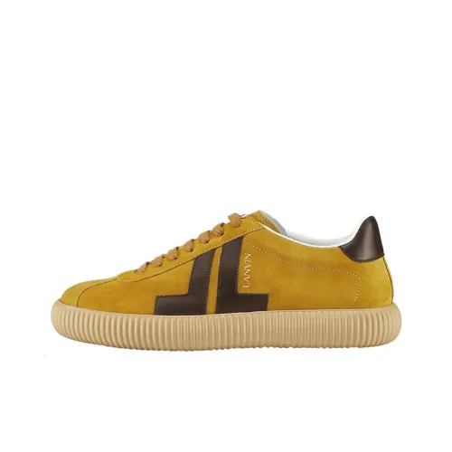 Кроссовки для скейтбординга Lanvin Glen Low Top Желтые Мужские
