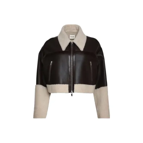 KHAITE Коричневые Женские Куртки