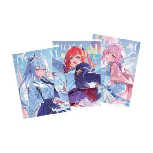 MIHOYO Honkai Alice Осенний Праздничный Celebration Collection ПЭТ Набор Открыток аниме-тематики