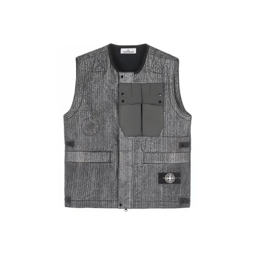 STONE ISLAND FW22 Жилет Мужской Черный