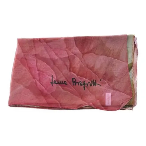 Шелковые шарфы Laura Biagiotti для женщин розовый