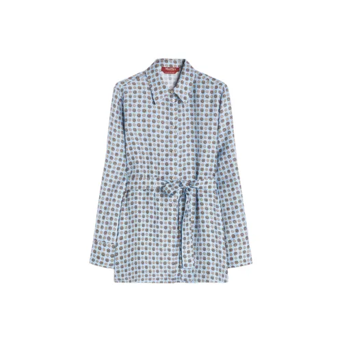 MaxMara Studio Светло-синие Женские Рубашки