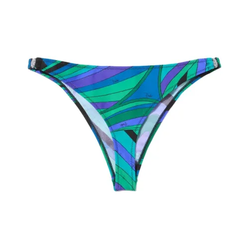 EMILIO PUCCI Плавки Женские Изумруд