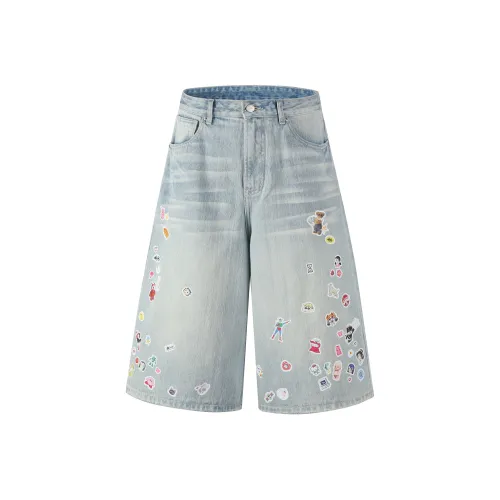 MAKEMOREKMR Джинсовые шорты Унисекс