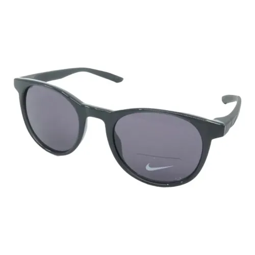 Nike Ацетат Круглые Солнцезащитные очки Мужские Черные