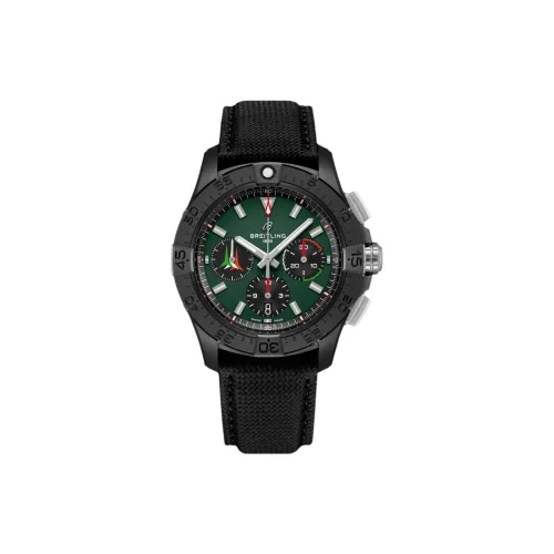 BREITLING Автоматический Механический Механизм Мужские Часы Avenger 42 мм Зеленые