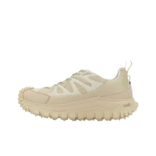 Moncler Низкий Топ Повседневная Обувь Женская Бежевая