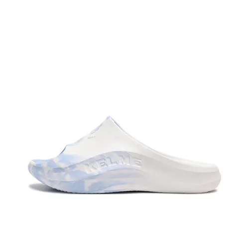 KELME ЭВА Устойчивые к истиранию Слипоны Унисекс Белый Синий