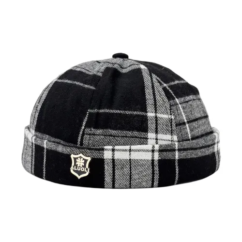 ALUOLI Полиэстер Горлянка Кожа Шляпа Унисекс