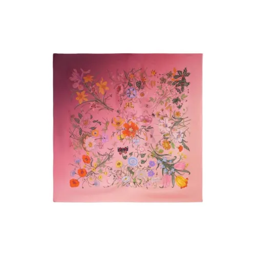 GUCCI Шелк Шелковые шарфы для женщин Розовый