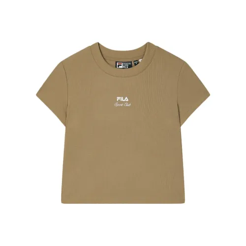 FILA Цвет ириски DK Женские футболки