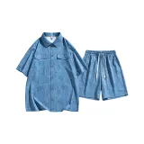 35581 Джинсовый синий