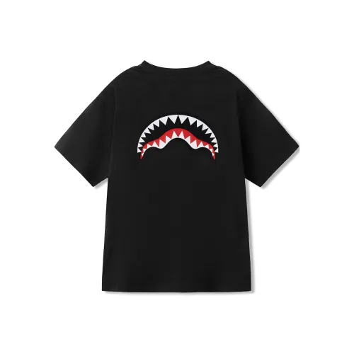 SPRAYGROUND Круглый вырез Короткий рукав Летняя футболка Унисекс