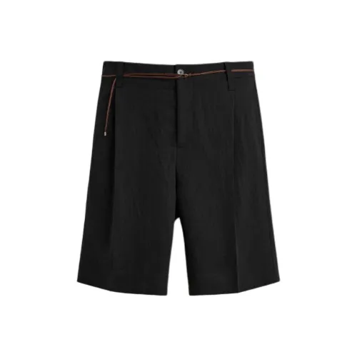 ZARA Черные Мужские Повседневные Шорты