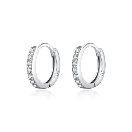 GELUTU Серьги из меди с покрытием из серебра S925 унисекс