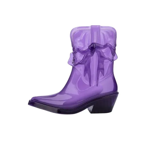 MALDITO x Melissa Texas Ботильоны Женские Фиолетовые