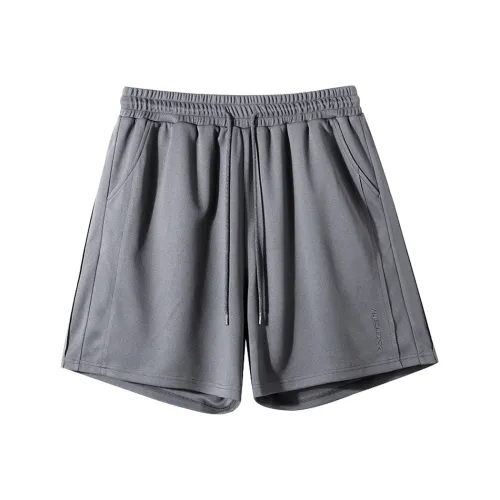 Muscle Dog Темно-серые Мужские Повседневные Шорты