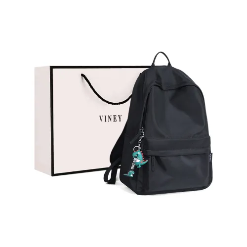 VINEY Oxford Рюкзак Стандартный Унисекс Черный