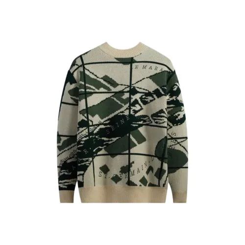 KITH Collaboration Зеленые Мужские Свитера