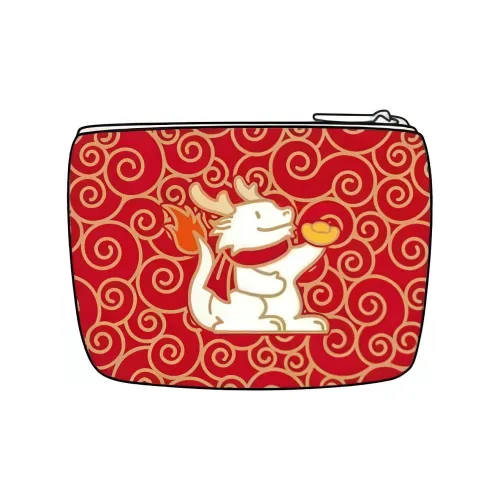 NEARAY Холст Клатч Монета Кошелек Маленький Унисекс Возвышенный Благословенный Дракон