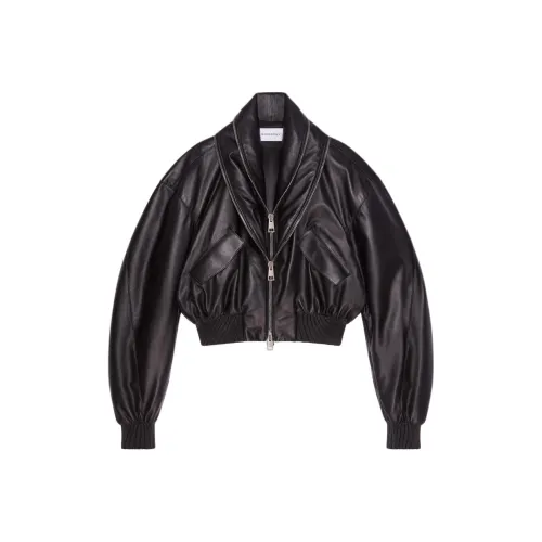 Givenchy FW25 Кожа Куртка Женская Черная