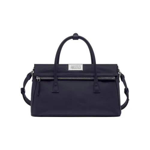 Maison Margiela 5AC Овчина Сумка через плечо Сумка Женская Внешняя сторона Морской синий